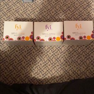 Arbonne f.y.I body scrubs